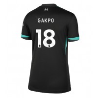 Maglie da calcio Liverpool Cody Gakpo #18 Seconda Maglia Femminile 2024-25 Manica Corta